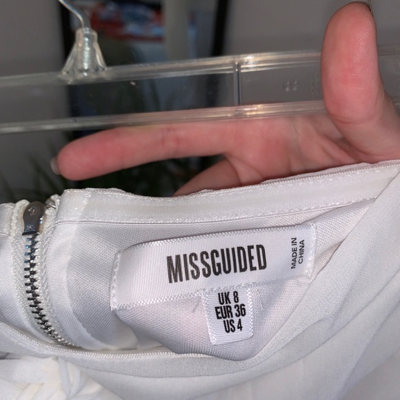 White Barbot Top - Picture 3 of 3